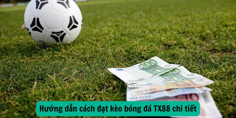 Hướng dẫn cách đặt kèo bóng đá TX88 chi tiết