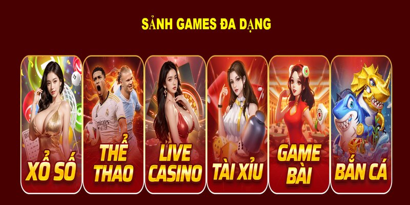 Kho game đỉnh cao, đa dạng mọi thể loại